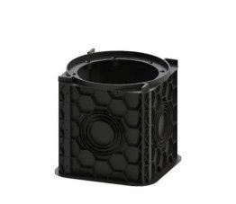 Pozzetto di fissaggio con regolazioni