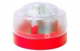 Lampeggiante convenzionale con led bianco, complet