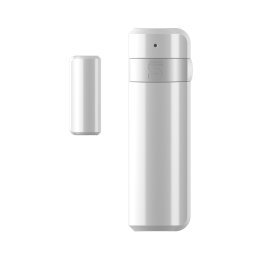 Contatto magnetico radio con ausiliario bianco