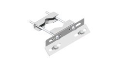 Supporto con staffa 300 mm inclinata a 45° revers