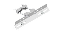 Supporto con staffa 500 mm inclinata a 45° revers