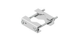 Coppia ganasce 145x50x37 mm per pali Ø 60 ÷ 108