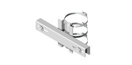 Supporto con tripla fascetta per pali Ø 60 ÷ 300