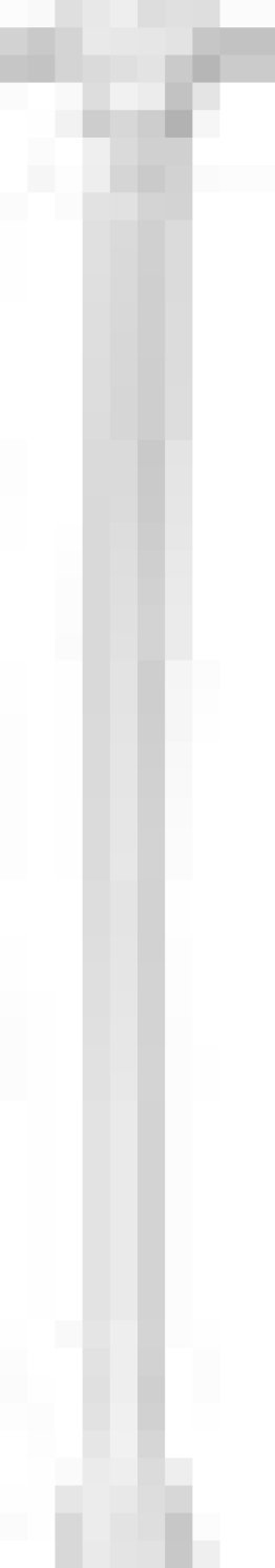 Staffa pendente Ø129x767 mm