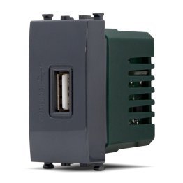 Presa usb (5v=2a 265v) t2 629n nero