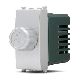 Interruttore dimmer 500w gem 606a alluminio