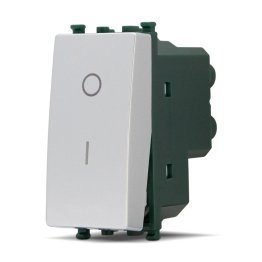 Interruttore bipolare 01 (16a-250v) t2 602a allumi