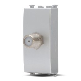 Presa satellitare t2 625a 1p alluminio