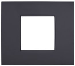 Placca tecnopol. t1 8002-02 2p nero
