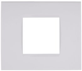 Placca tecnopol. art 8002-01 2p bianco