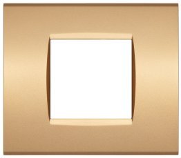 Placca tecnopol. art 8002-12 2p sabbia