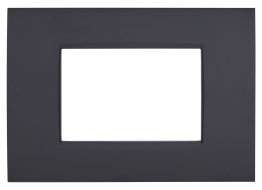 Placca tecnopol. art 8003-02 3p nero
