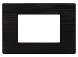 Placca tecnopol. spazz. 8003sl-2 art 3p nero