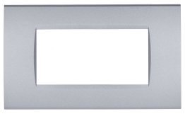Placca tecnopol. art 8004-08 4p grigio scuro