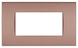 Placca tecnopol. art 8004-14 4p bronzo