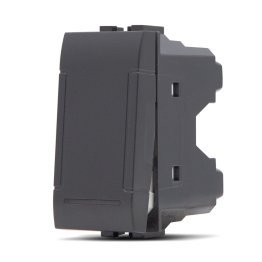 Deviatore unipolare (16a-250v) art 803n nero -