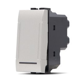 Invertitore unipolare (16a-250v) t1 804a alluminio