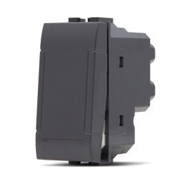 Invertitore unipolare (16a-250v) art 804n nero -