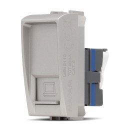 Connettore rete rj45 cat6 art 823a alluminio