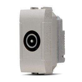 Presa tv passante art 834a alluminio