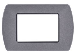 Placca metallo t1 8803-30 3p antracite metallizzat