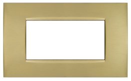 Placca metallo t4 cbm7004-7 4p oro spazz.