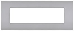 Placca metallo cbm7007-4 vip 7p grigio chiaro