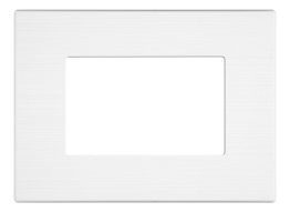 Placca tecnopol. spazz. m5003sl-1 joy 3p bianco
