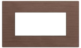 Placca tecnopol. spazz. m5004sl-14 joy 4p bronzo