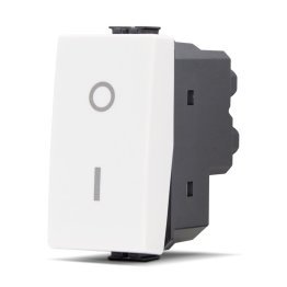 Interruttore bipolare 01 (16a-250v) joy 502b bianc