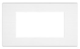 Placca tecnopol. spazz. 8004sl-1 art 4p bianco