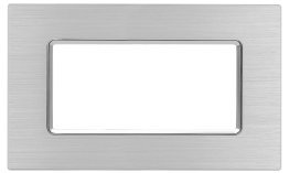 Placca alluminio m5004ll-3 joy 4p silver