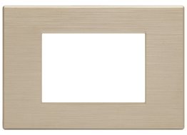 Placca tecnopol. spazz. m6003sl-13 gem 3p champagn