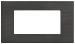 Placca tecnopol. spazz. m6004sl-24 gem 4p antracit