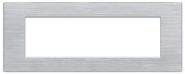 Placca tecnopol. spazz. m6007sl-9 gem 7p silver
