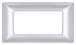 Placca tecnopol. t3 m8004-04 4p cromo