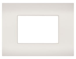 Placca tecnopolimero sun-t5 3p r9003-2 nero