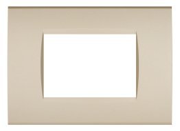 Placca soft-touch art-t1 3p 8003st-5 champagne