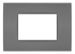 Placca soft-touch art-t1 3p 8003st-8 grigio