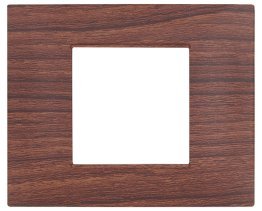 Placca tecnopol. t2 6002-03 2p ciliegio