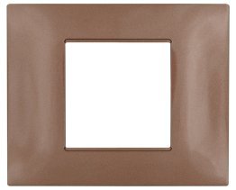 Placca tecnopol. t2 6002-14 2p rame