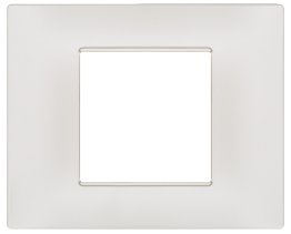 Placca tecnopol. t2 6002-21 2p perla