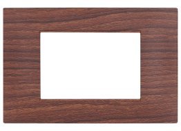 Placca tecnopol. gem 6003-03 3p ciliegio