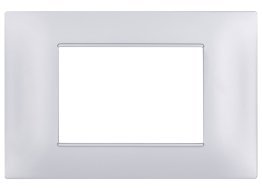 Placca tecnopol. gem 6003-09 3p silver