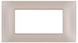 Placca tecnopol. t2 6004-13 4p champagne