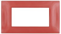 Placca tecnopol. t2 6004-15 4p corallo