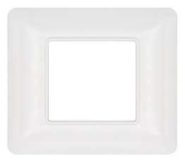 Placca tecnopol. t3 5002-01 2p bianco