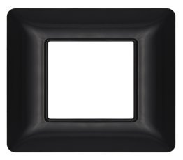 Placca tecnopol. t3 5002-02 2p nero
