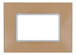 Placca vetro joy 5003bl-4 3p oro