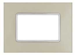 Placca vetro joy 5003bl-5 3p champagne